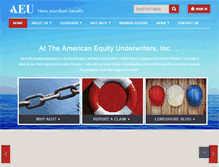 Tablet Screenshot of amequity.com